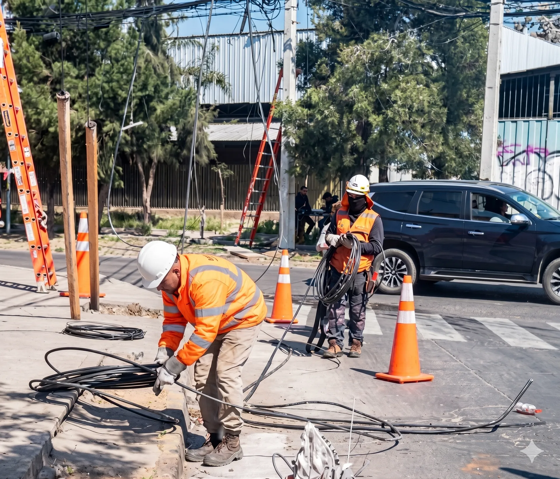 Mantención planta externa