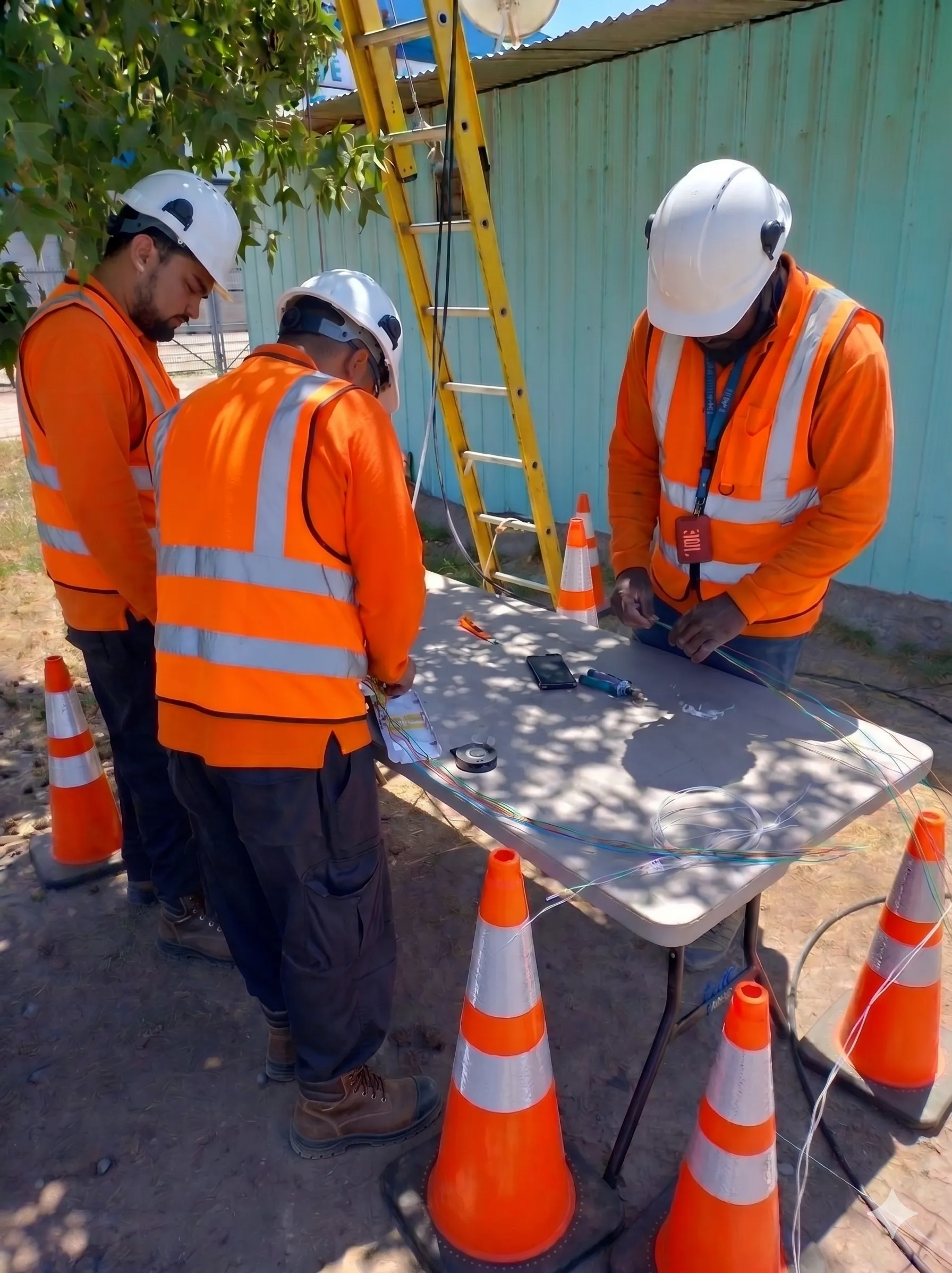 Reparación de fibra